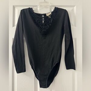 VS Black Vintage Bodysuit!